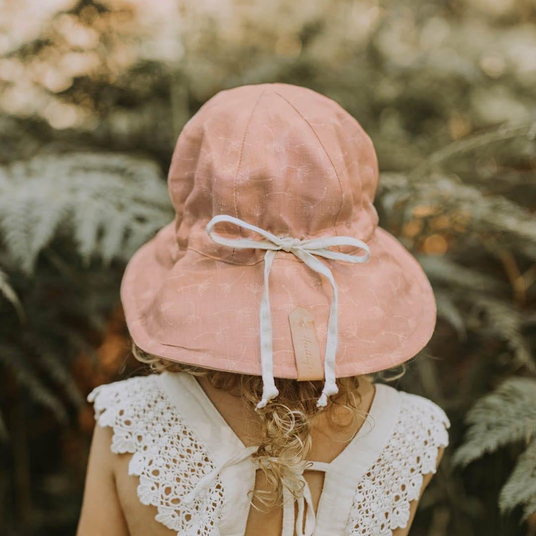 Bedhead Heritage Reversible Bucket Hat-Frances/Flax S