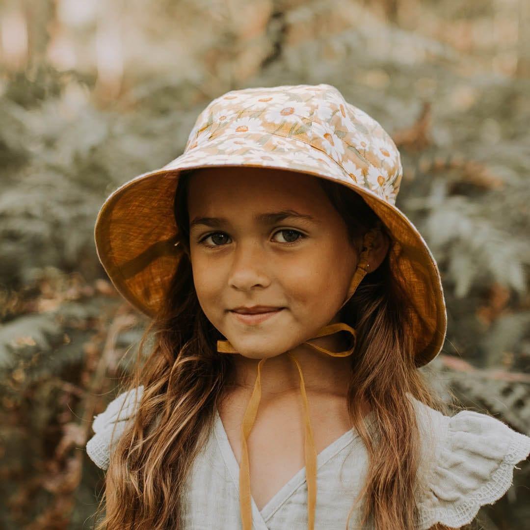 Bedhead Heritage Reversible Bucket Hat- Maggie/Maize S
