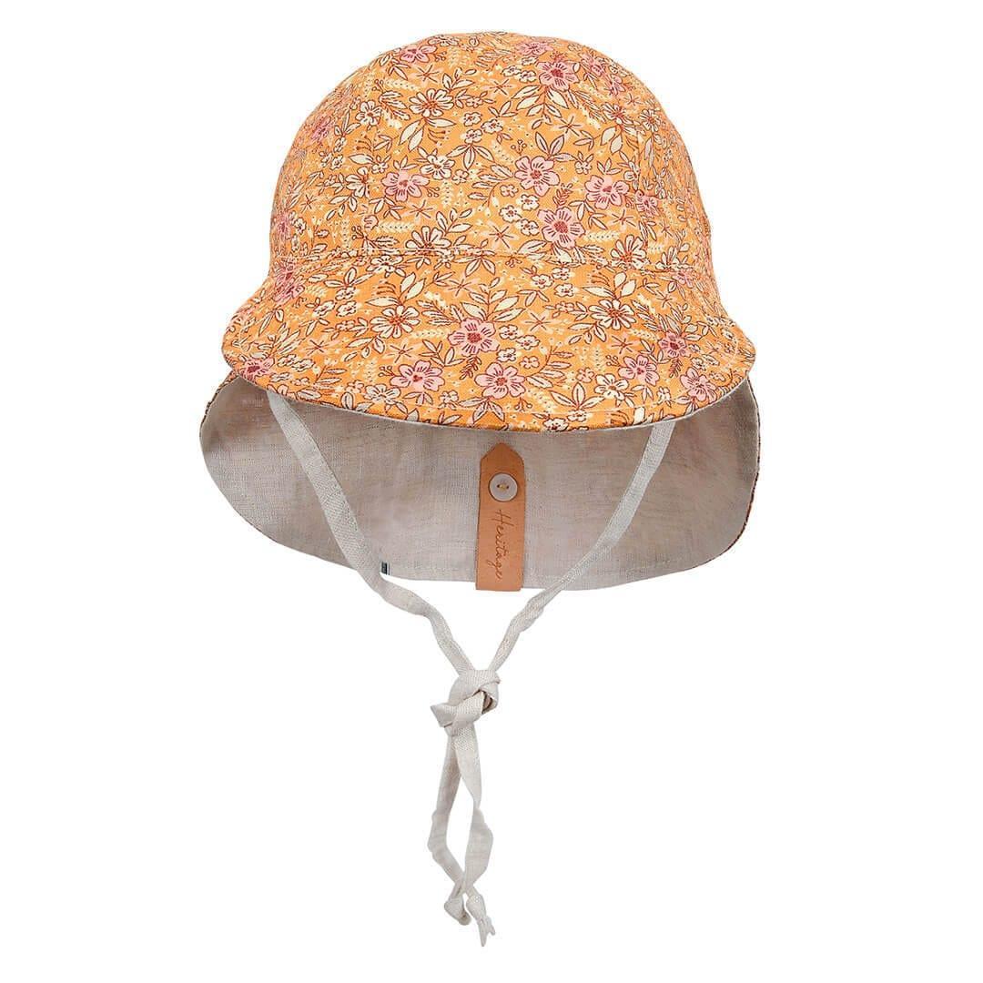 Bedhead Heritage Reversible Legionnaire Hat- Alice/Flax S