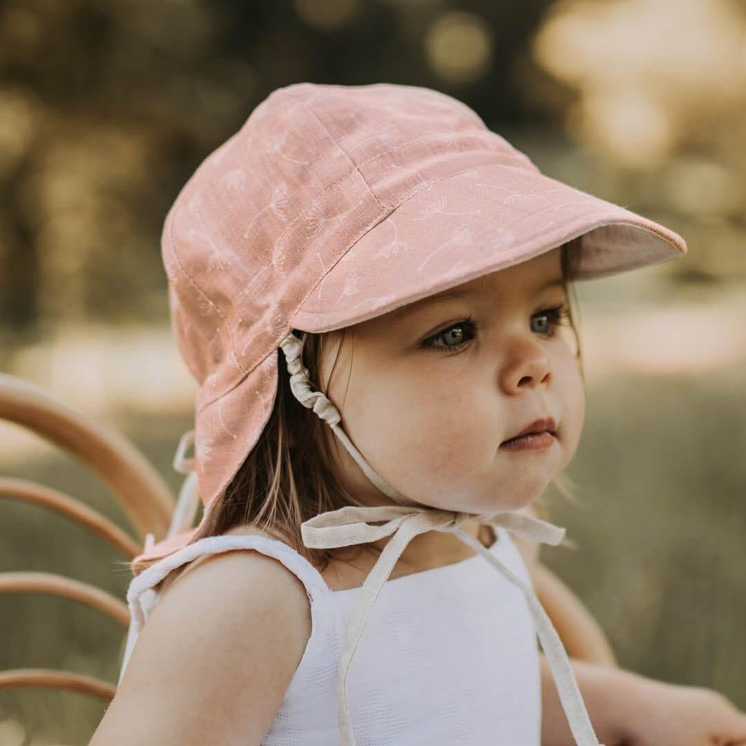 Bedhead Heritage Reversible Legionnaire Hat- Frances/Flax S