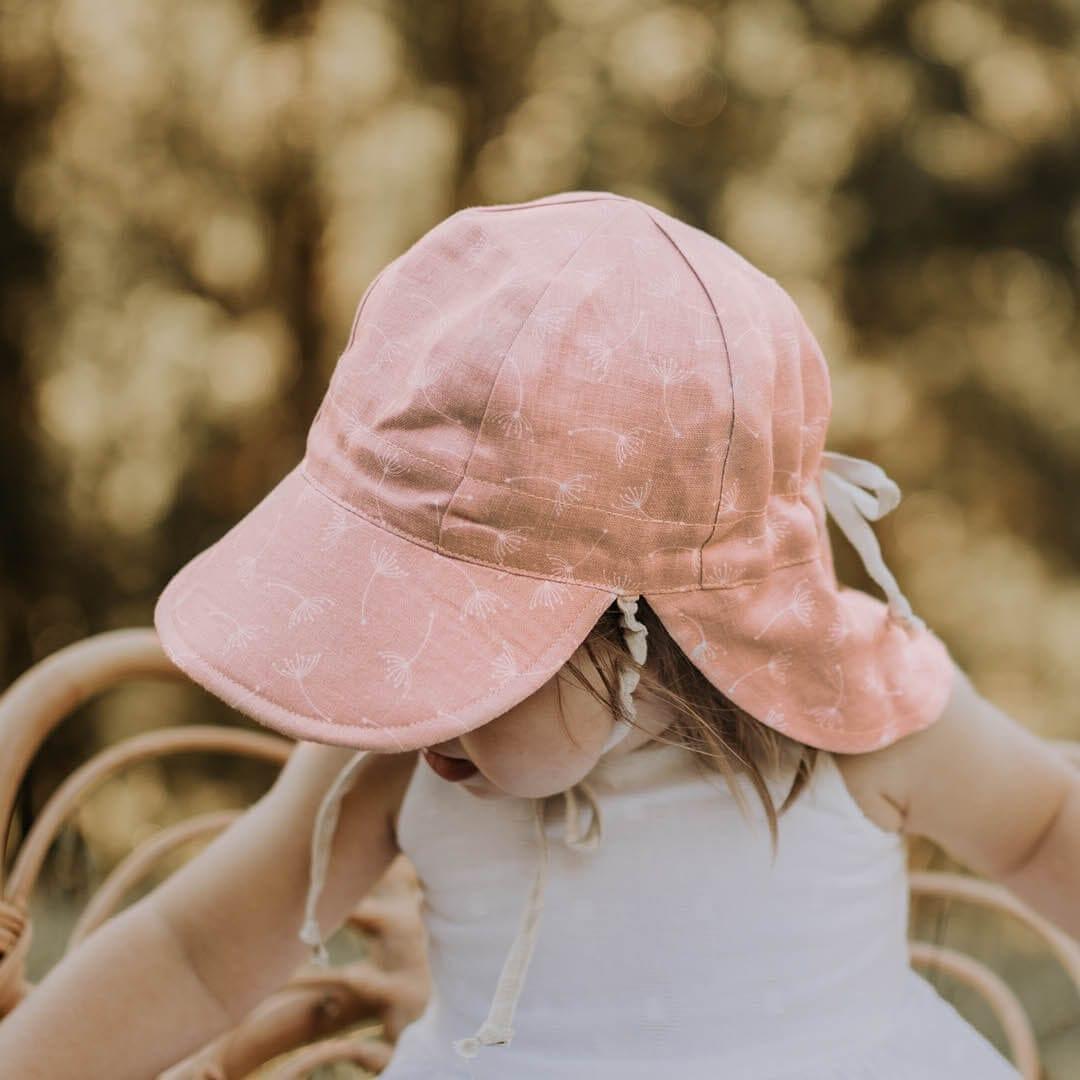 Bedhead Heritage Reversible Legionnaire Hat- Frances/Flax S