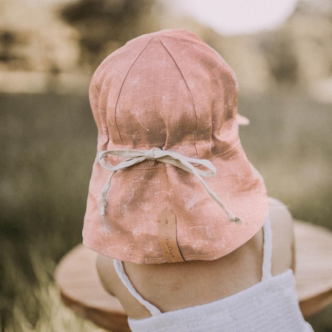 Bedhead Heritage Reversible Legionnaire Hat- Frances/Flax S