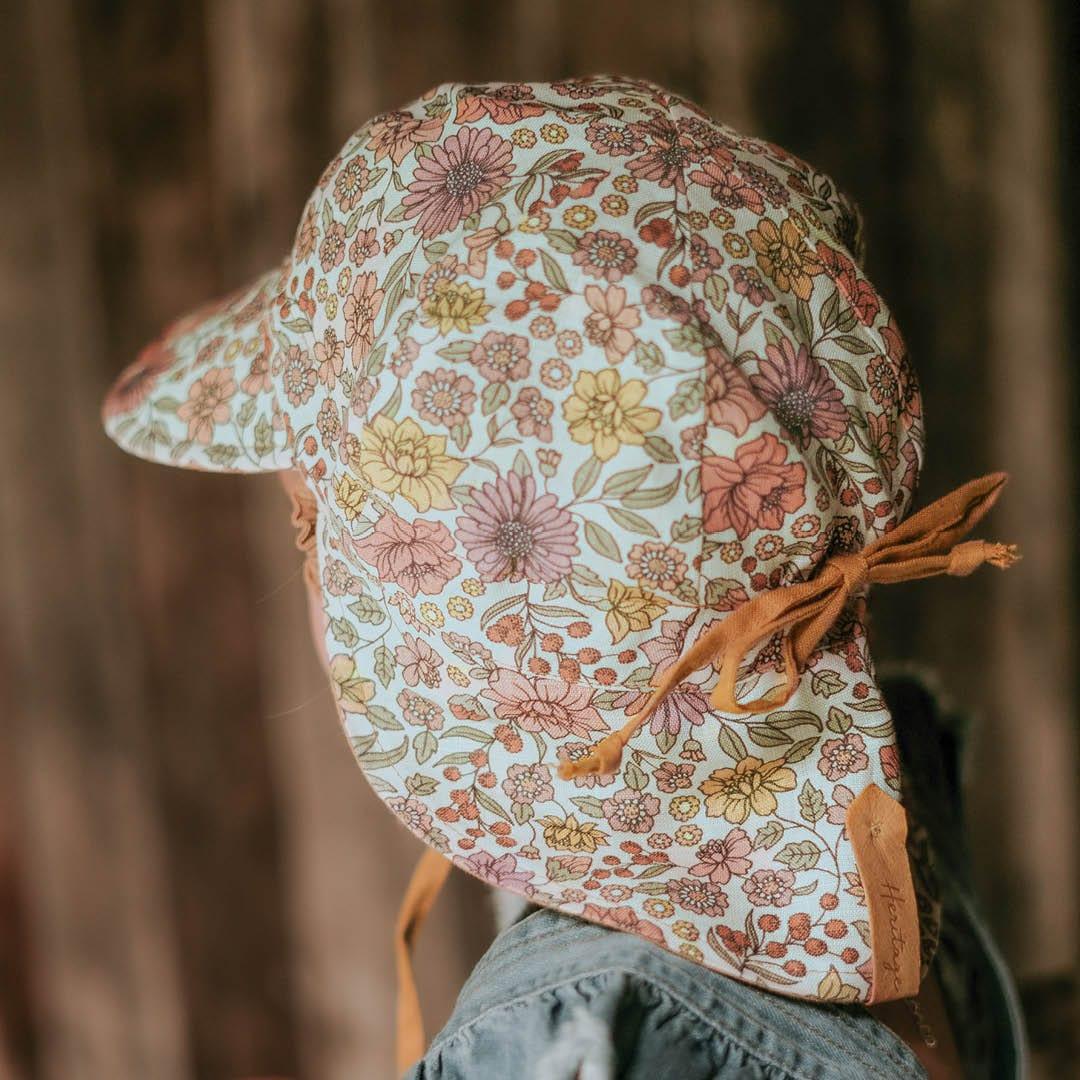 Bedhead Heritage Reversible Legionnaire Hat- Matilda/Maize S