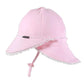 Bedhead Legionnaire Hat - Ruffle Trim 'Blush? M