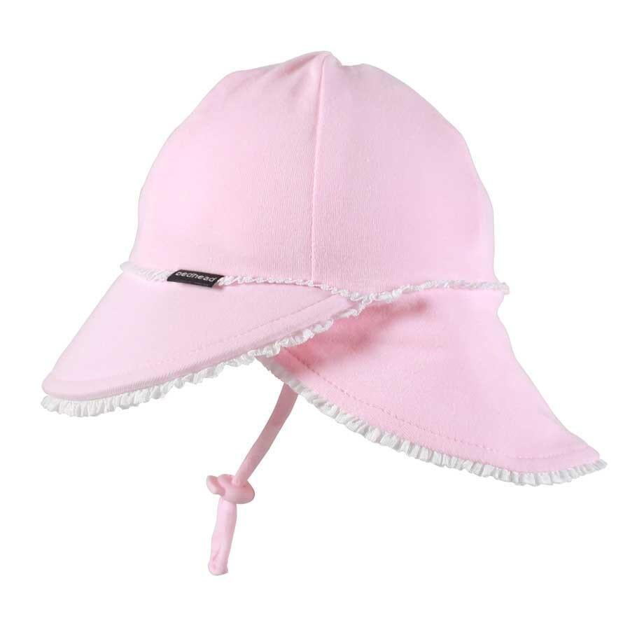 Bedhead Legionnaire Hat - Ruffle Trim 'Blush? M