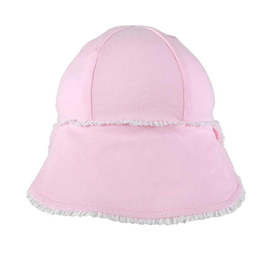 Bedhead Legionnaire Hat - Ruffle Trim 'Blush? XL
