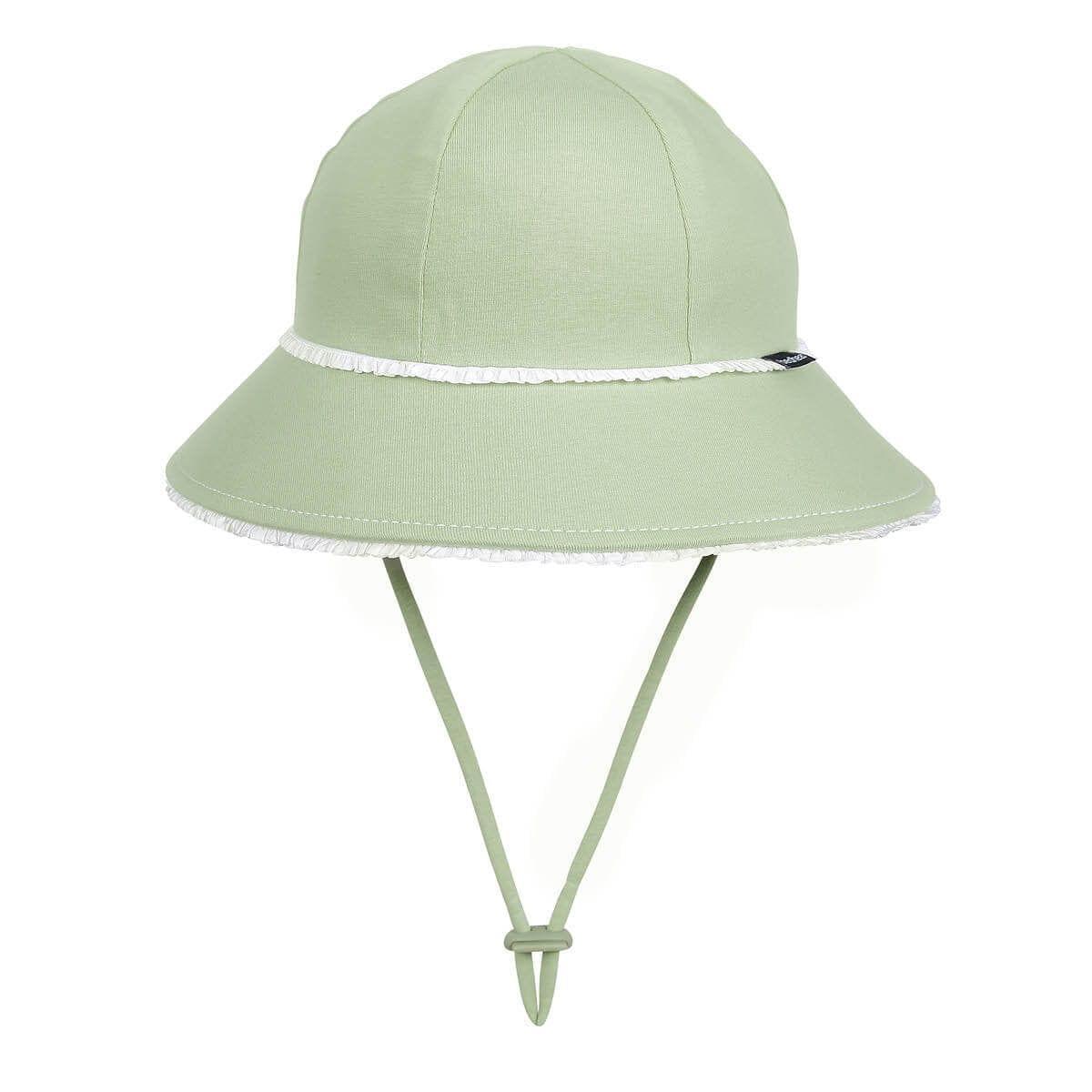 Bedhead Ponytail Bucket Hat - Khaki Ruffle L