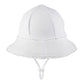 Bedhead Ponytail Bucket Hat - White Ruffle L