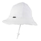 Bedhead Ponytail Bucket Hat - White Ruffle L