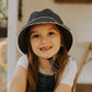 Bedhead Toddler Bucket Hat - Denim Ruffle Trim S