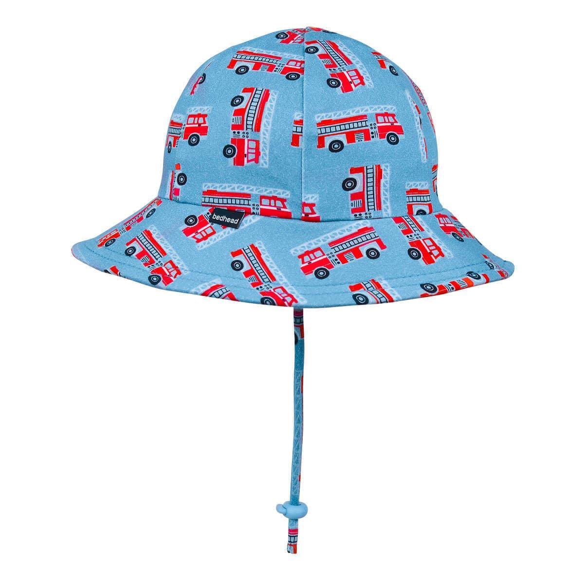 Bedhead Toddler Bucket Hat - Fire truck XS