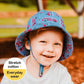 Bedhead Toddler Bucket Hat - Fire truck XS