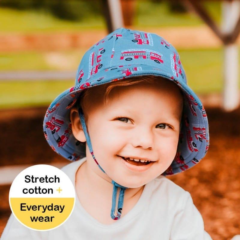 Bedhead Toddler Bucket Hat - Fire truck XS