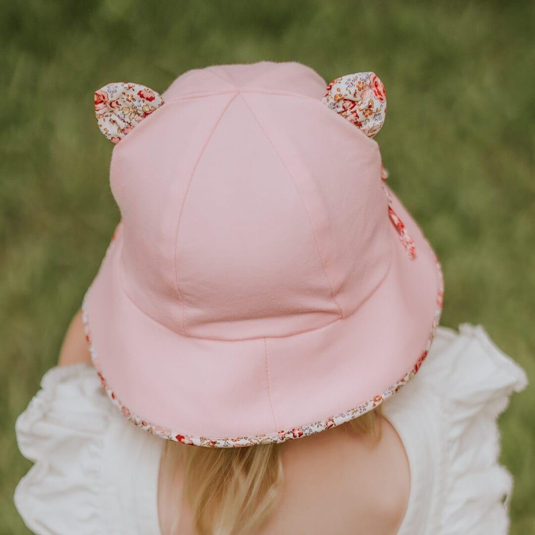 Bedhead Toddler Bucket Hat - Kitty Blush XS