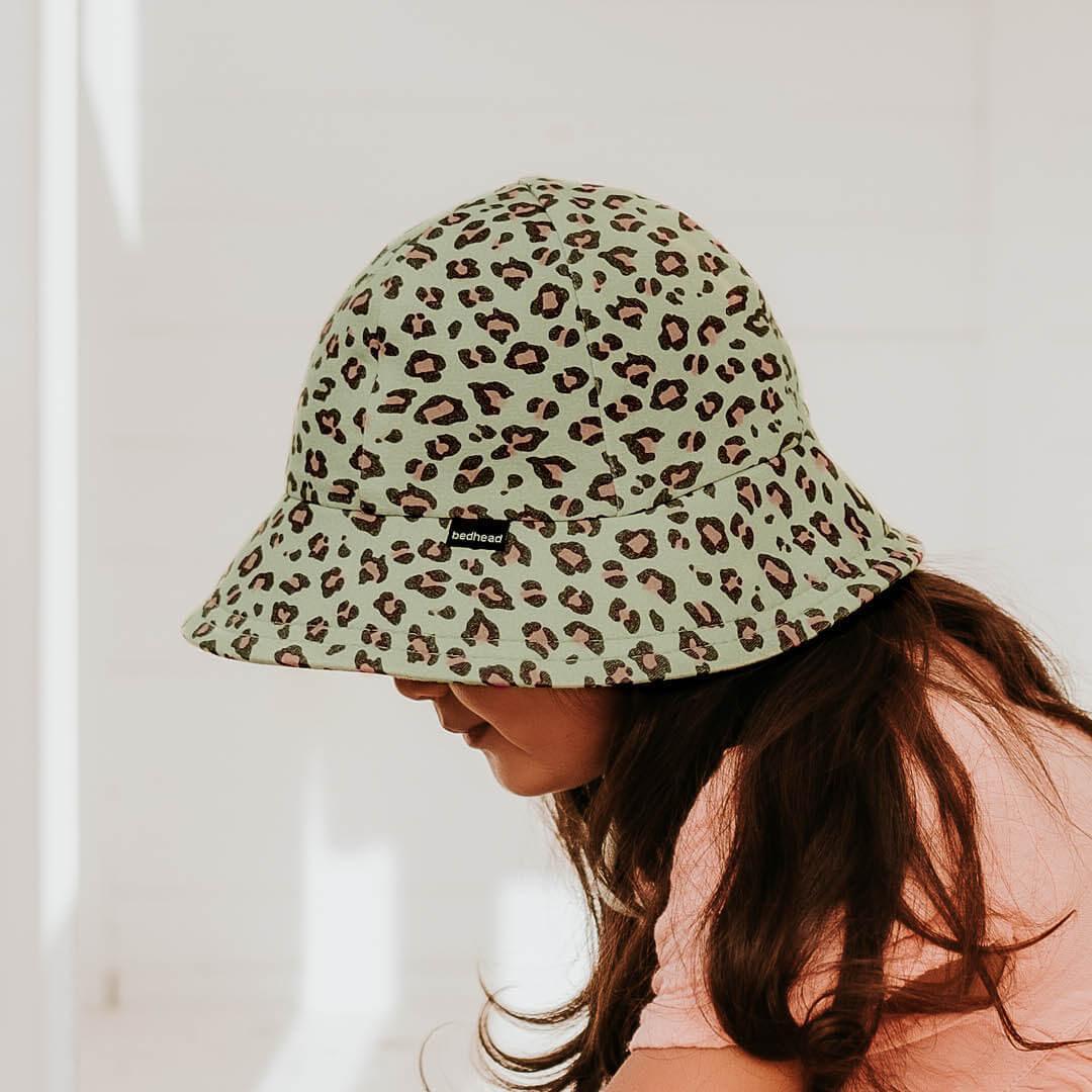 Bedhead Toddler Bucket Hat - Leopard XS
