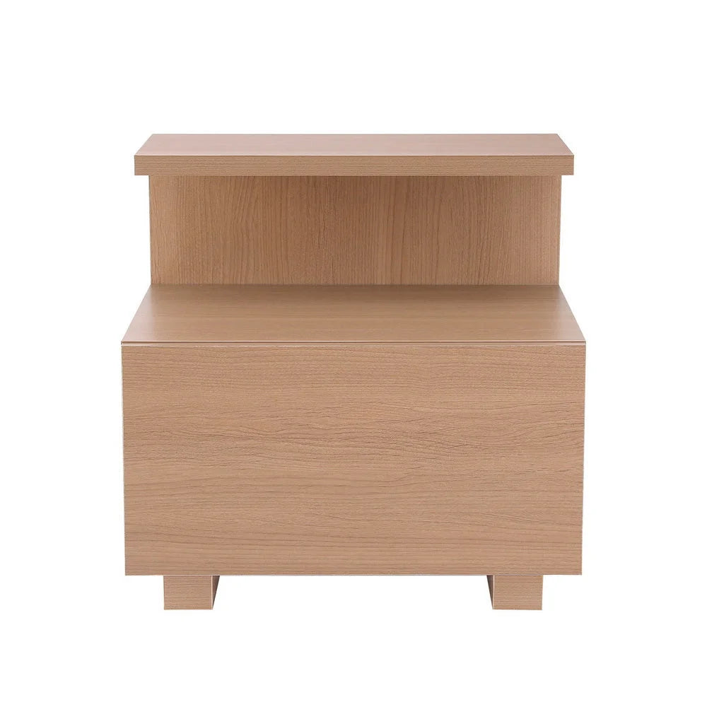 Bedside Table 1 Drawer - Pine - Furniture