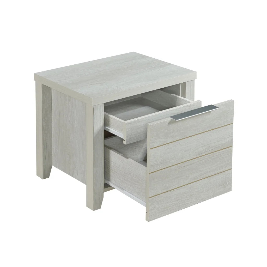 Bedside Table Cielo - White Ash