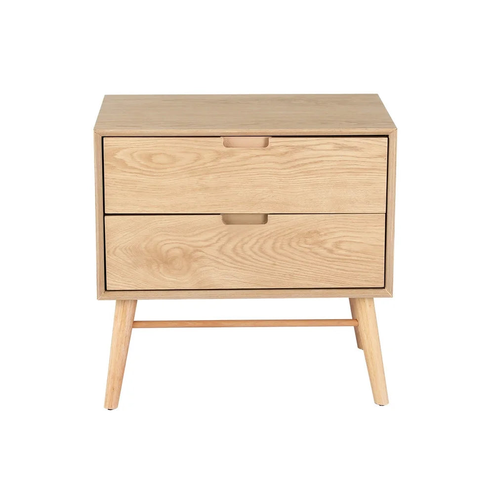 Bedside Table Drawers Side End Table Storage Cabinet Nightstand