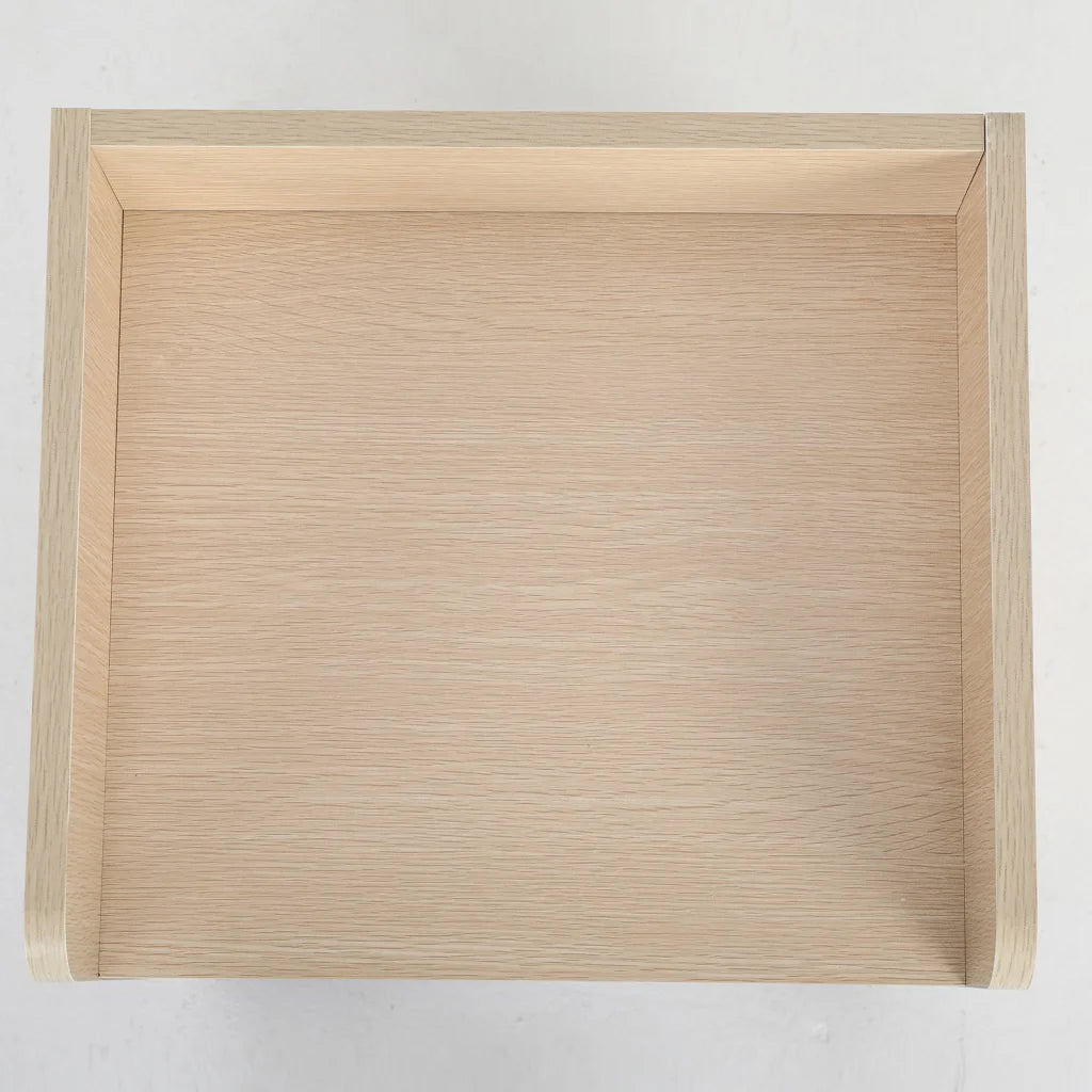 Bedside Table Storage Cabinet Nightstand - 1 Drawer 2