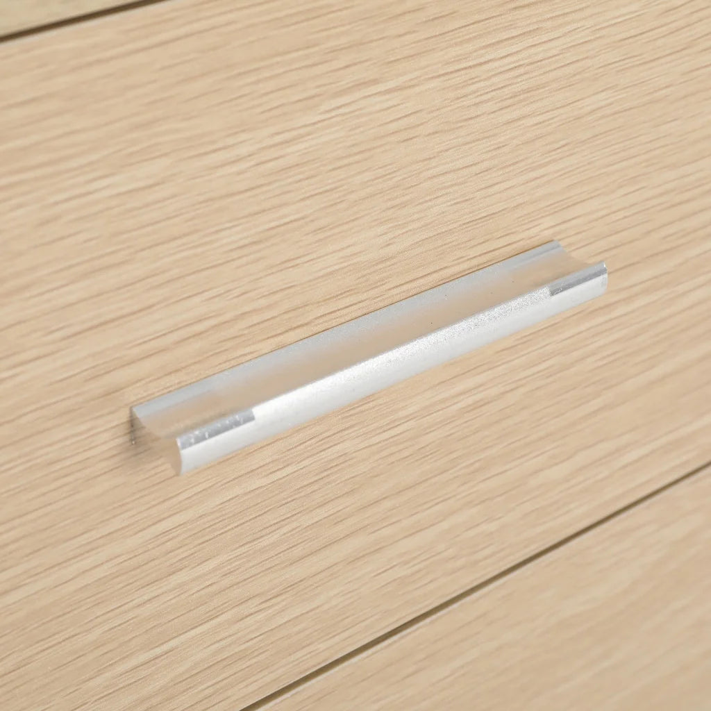 Bedside Table Storage Cabinet Nightstand - 2 Drawers 1