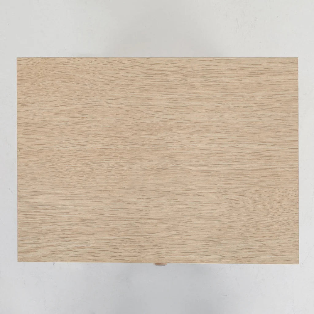 Bedside Table Storage Cabinet Nightstand - 2 Drawers - ANYA