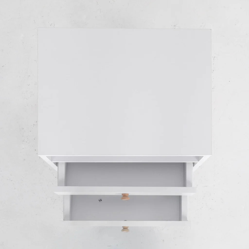 Bedside Table Storage Cabinet Nightstand - 2 Drawers - ANYA
