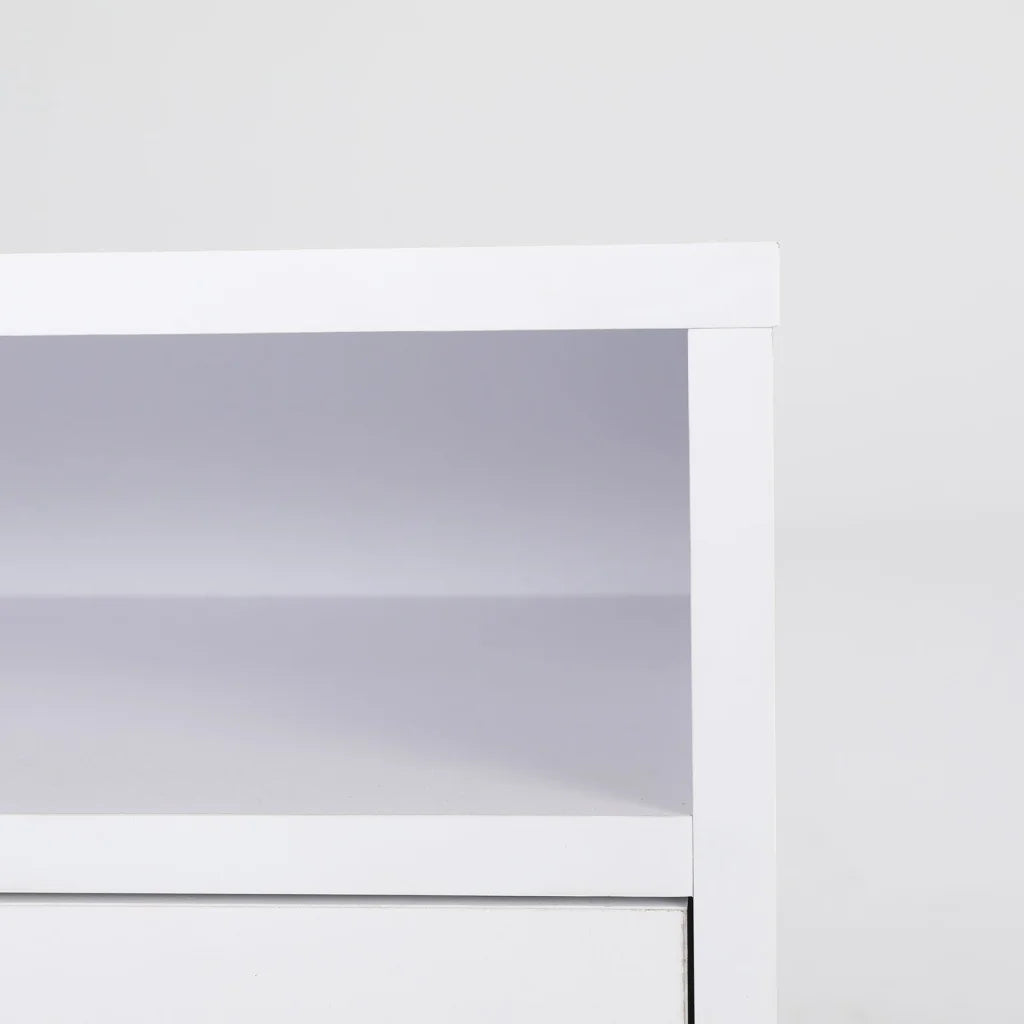 Bedside Table Storage Cabinet Nightstand - 2 Drawers - ANYA