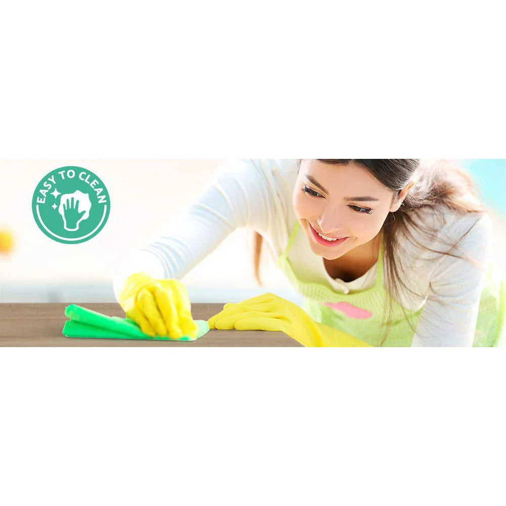 Bedside Table Storage Cabinet Shelf Side End Table - Oak