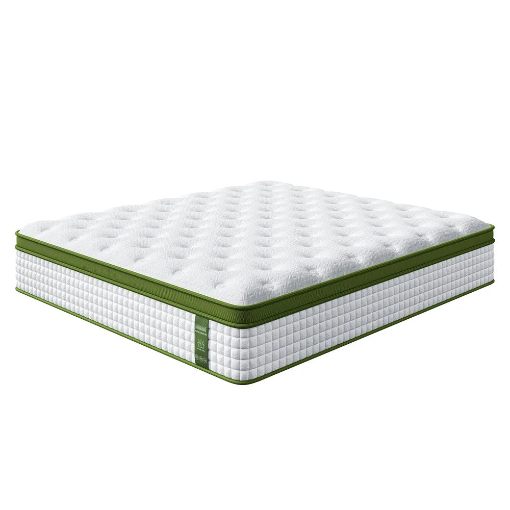 BedStory 34cm King Latex Hybrid Mattress Medium Firm - 5