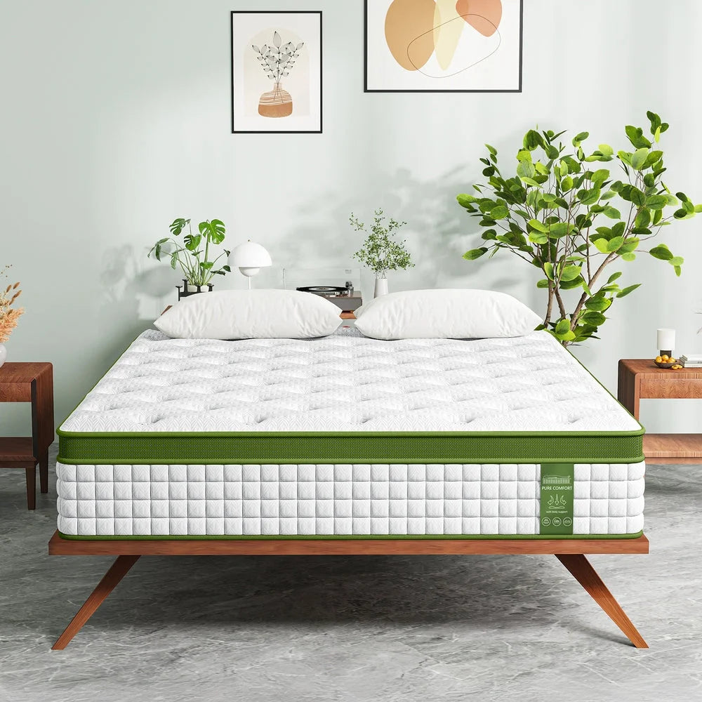 BedStory 34cm King Latex Hybrid Mattress Medium Firm - 5