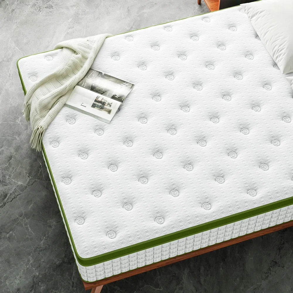 BedStory 34cm Queen Latex Hybrid Mattress Medium Firm - 5