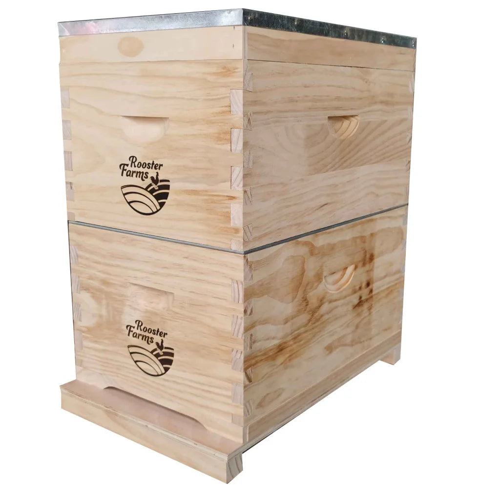 Beehive Box 8 Frame Double 16 Frames Australian Bee Hive
