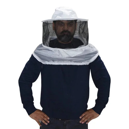 Beekeeping Bee Half Body Protective Gear with Round Head