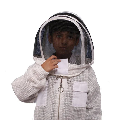 Beekeeping Bee Kids Full Suit 3 Mesh Layer Protective Gear