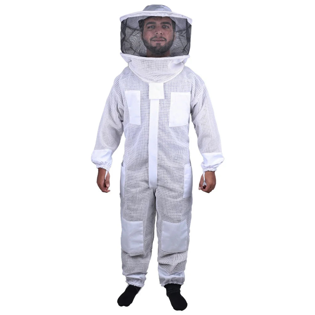 Beekeeping Protective Gear Full Suit 3-Layer Mesh Ultra