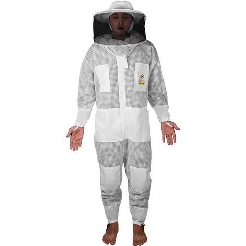Beekeeping Protective Gear OZBee Premium Full Suit 3 Layer