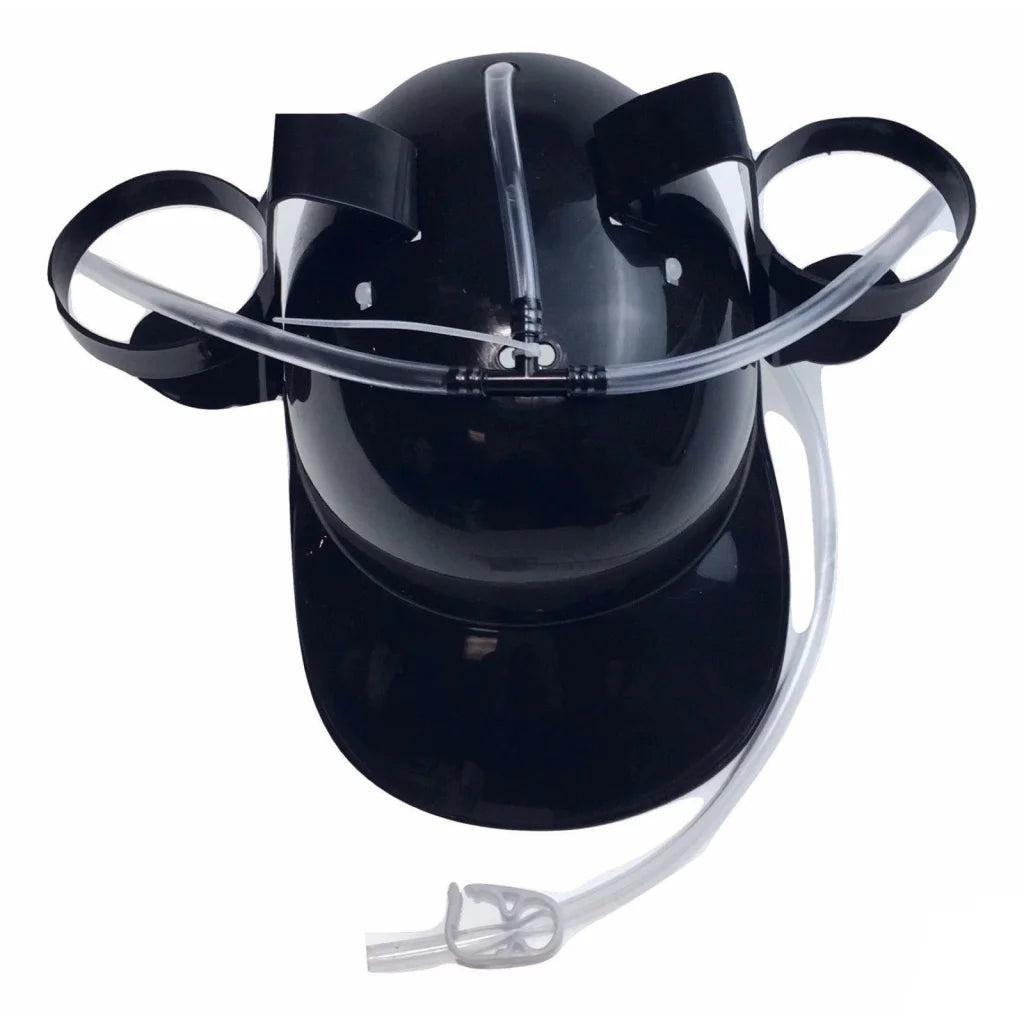 Beer drinking helmet with surface detail shown