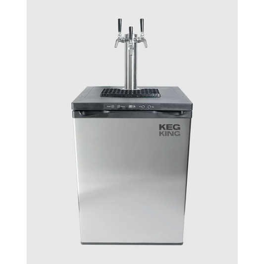 Beer Keg Fridge KegMaster Series XL Kegerator with Three