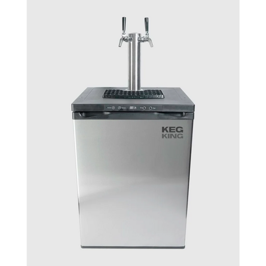 Beer Keg Fridge KegMaster Series XL Kegerator with Two Beer