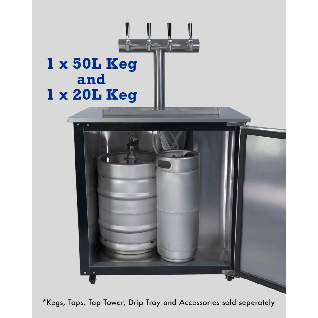 Beer Keg Fridge KegMaster Solstice 6 Keg 12V DC Kegerator