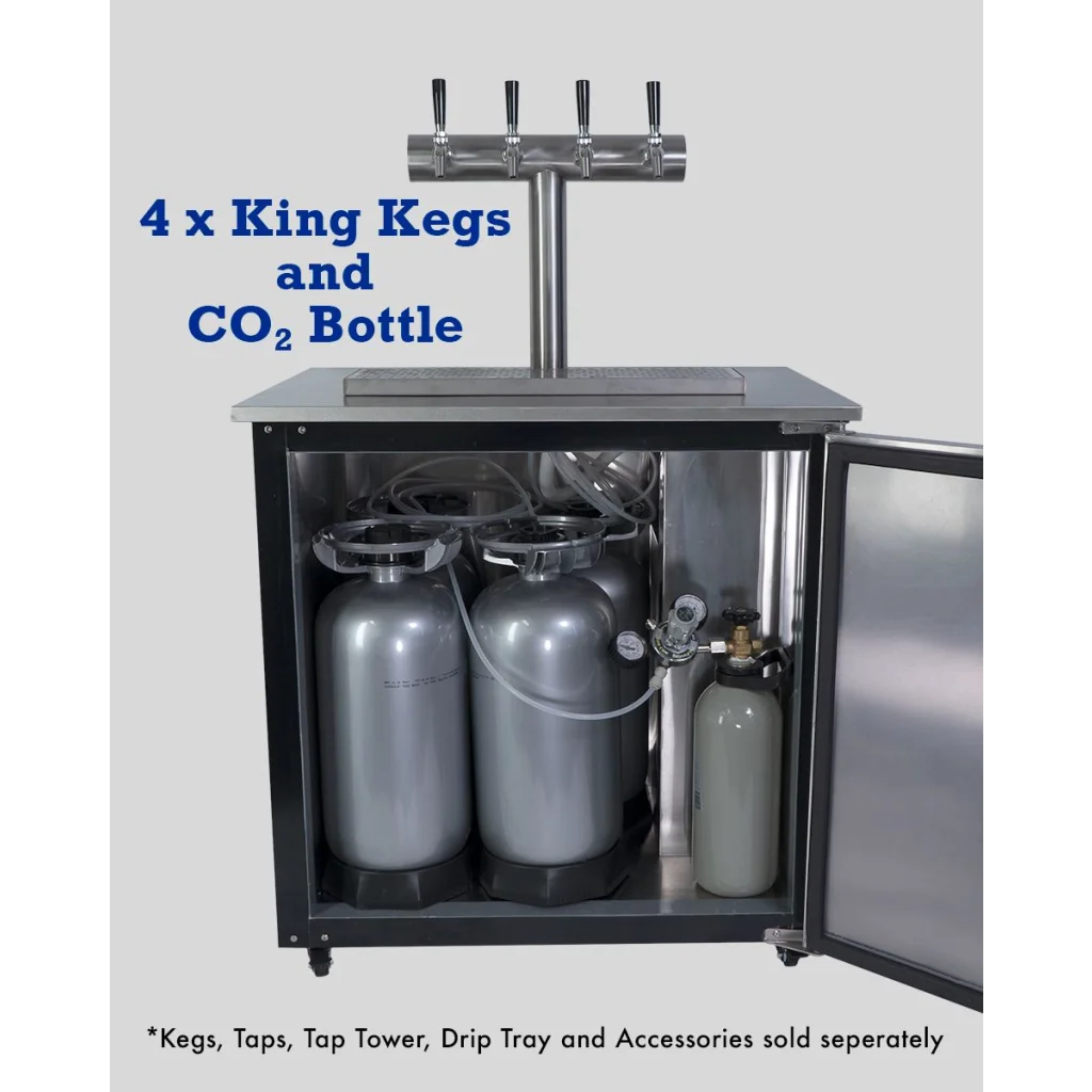 Beer Keg Fridge KegMaster Solstice 6 Keg 12V DC Kegerator