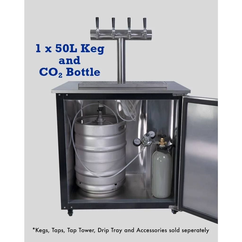 Beer Keg Fridge KegMaster Solstice 6 Keg 12V DC Kegerator
