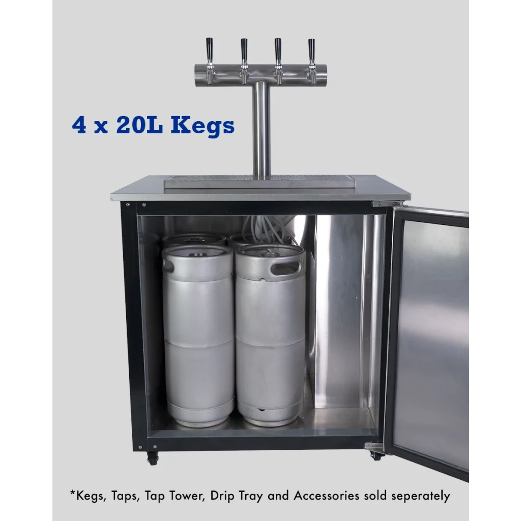 Beer Keg Fridge KegMaster Solstice 6 Keg 12V DC Kegerator
