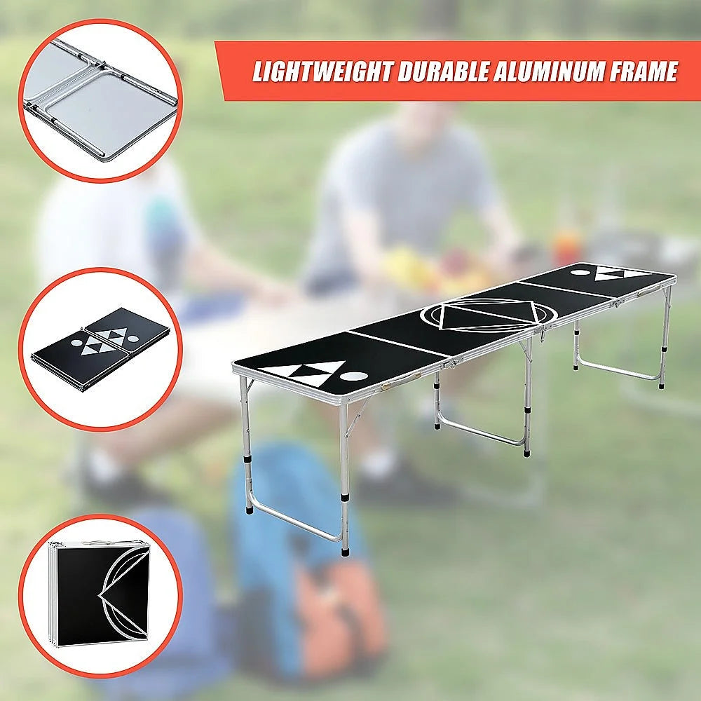 Beer Pong Table - 8FT - Fitness Accessories