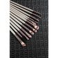 Beige 18-Piece Makeup Brush Set - Professional Synthetic