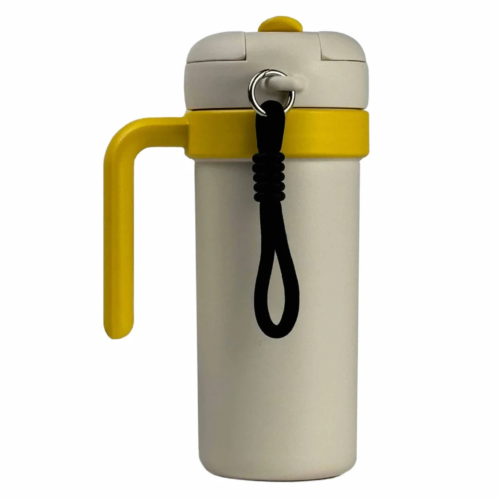 Beige Yellow 700ml Insulated Stainless Steel