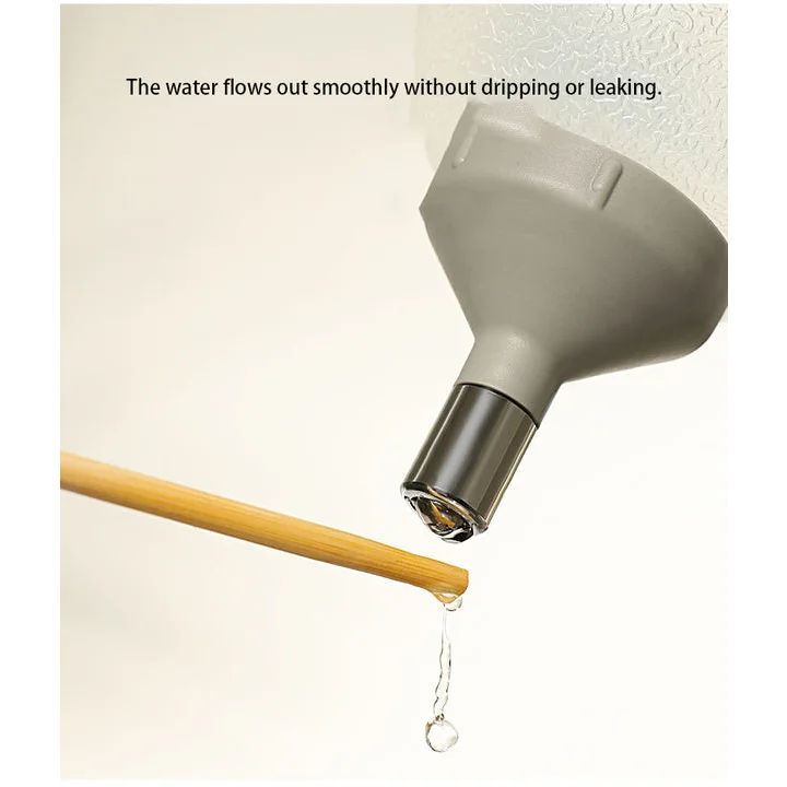 Beige Base Adjustable Height Pet Water Dispenser with Food