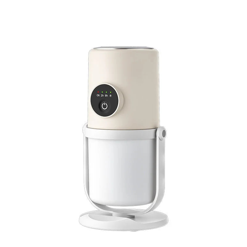 Beige + Base ortable Desktop Dual-Spray Humidifier with Air