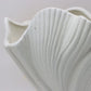 Beige Elegant Off-White Ceramic Vase - Modern Sculptural