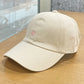 Beige Stylish Ponytail Opening Baseball Cap - Have a Nice